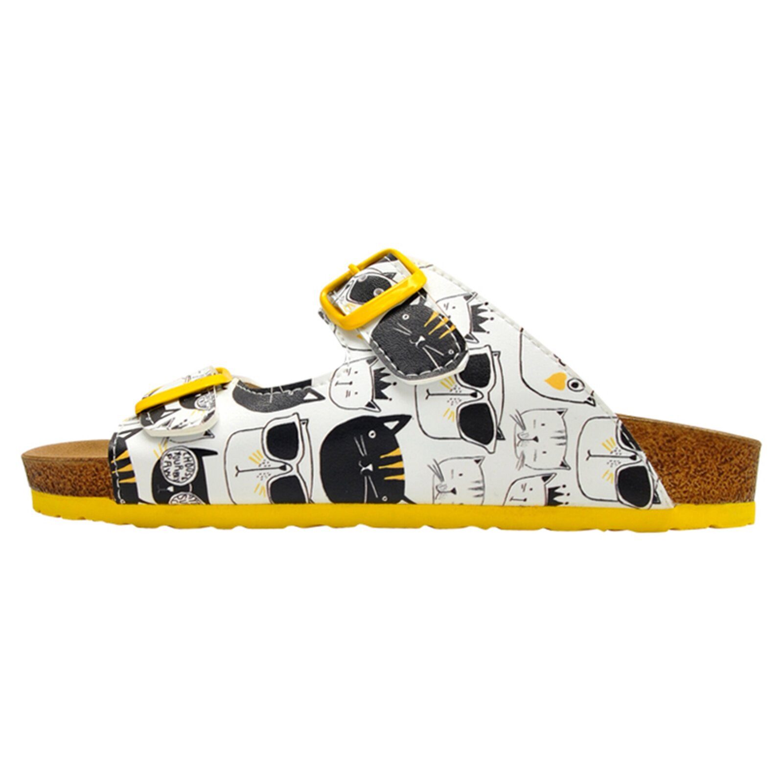 DOGO Stella Pantolette Patch Fish Damen Sandalen, Stella Pantolette Pantolette Handgefertigt