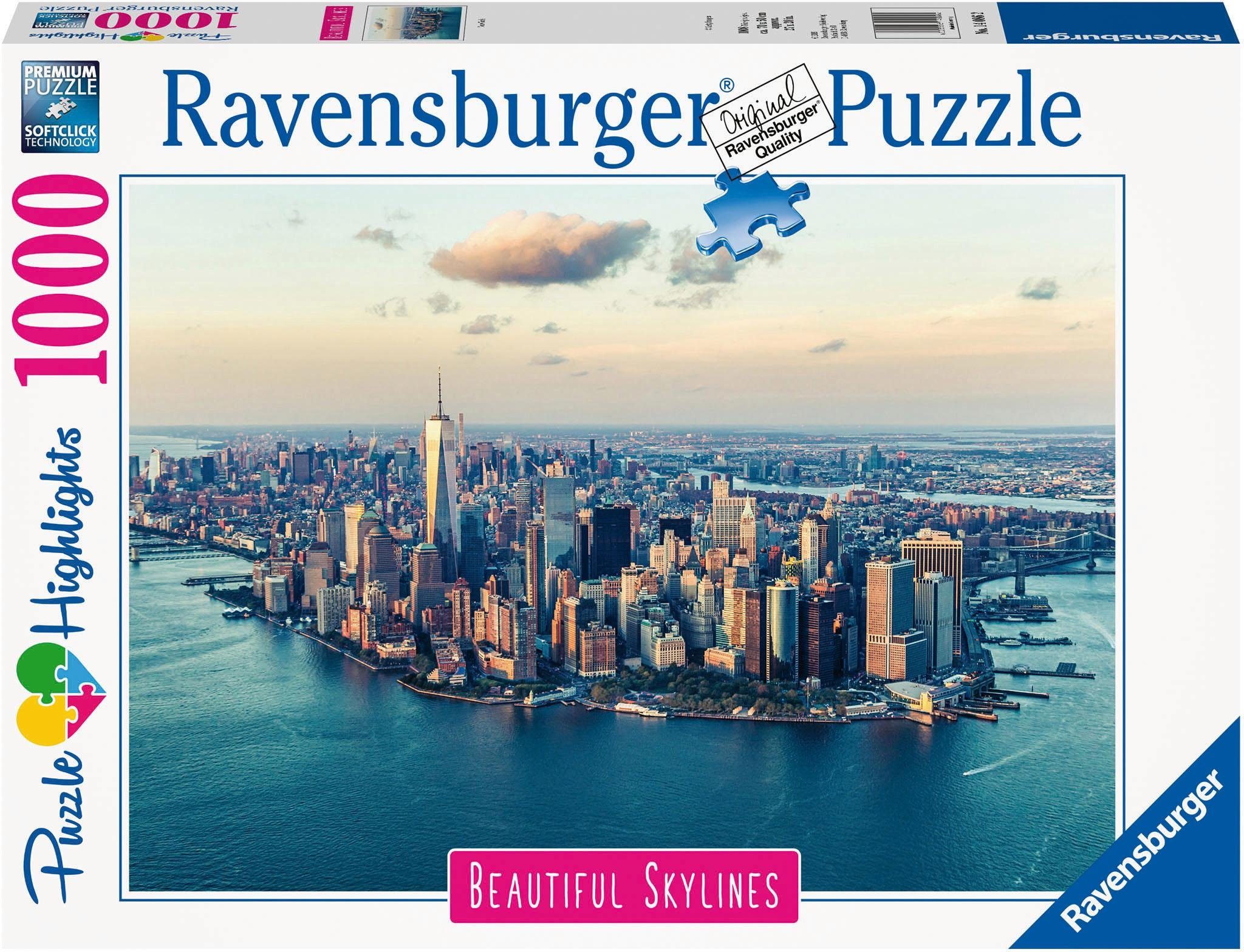 Ravensburger Puzzle Puzzle Highlights Beautiful Skylines New York 1000 Puzzleteile Online Kaufen Otto