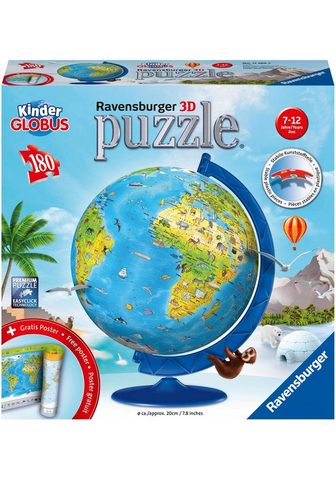 RAVENSBURGER Пазл-глобус "Kinderglobus в deuts...