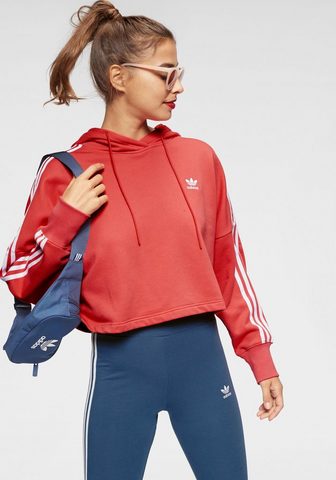 ADIDAS ORIGINALS Кофта с капюшоном »CROPPED блузо...