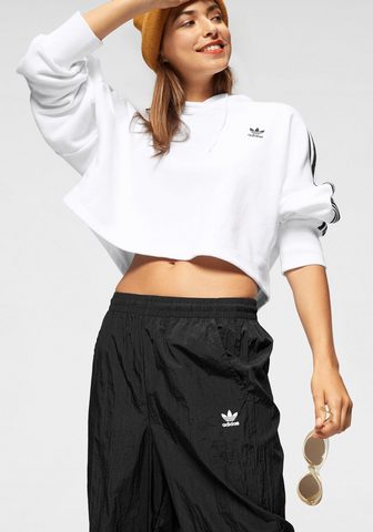 ADIDAS ORIGINALS Кофта с капюшоном »CROPPED блузо...