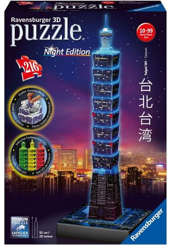 3D-Puzzle "Taipei 101 bei Nacht&q...