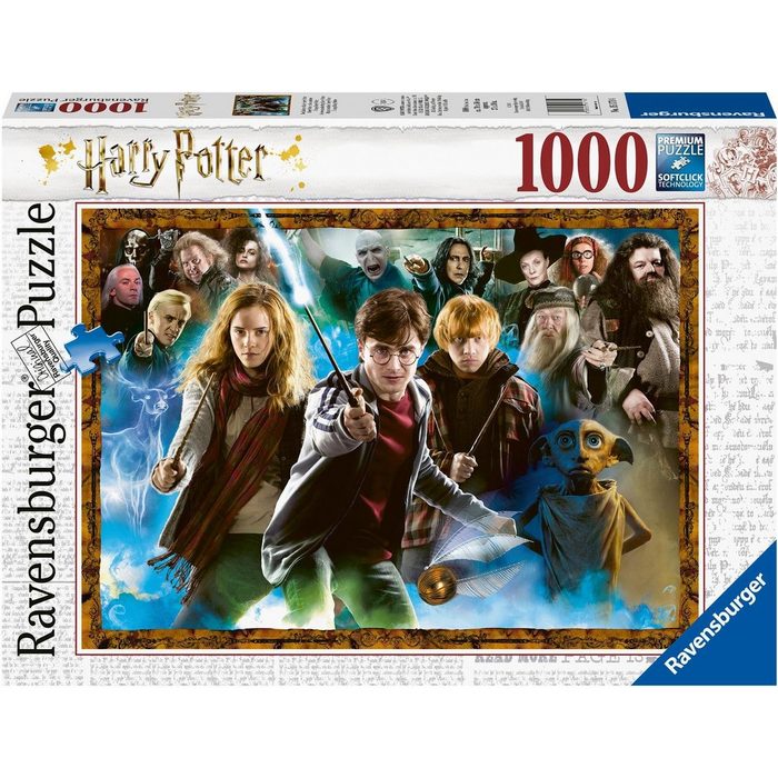 Ravensburger Puzzle »Der Zauberschüler Harry Potter« 1000 Puzzleteile Made in Germany FSC® - schützt Wald - weltweit