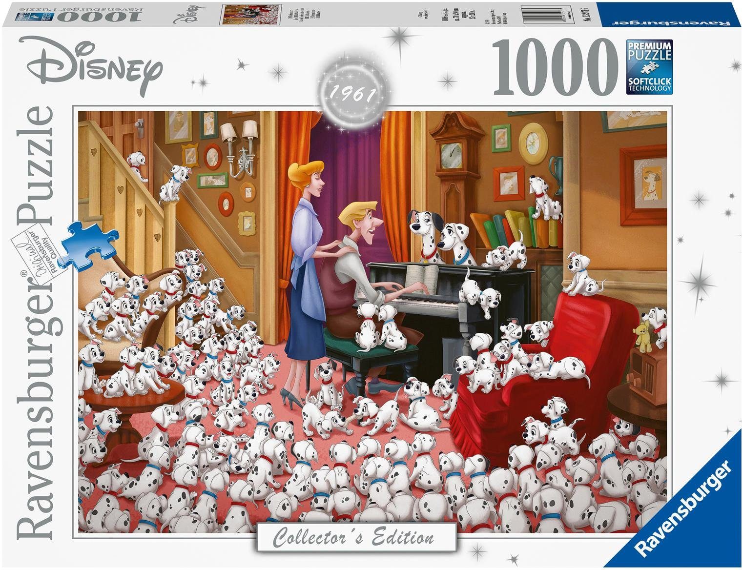 Image of Disney 101 Dalmatiner. Puzzle 1000 Teile