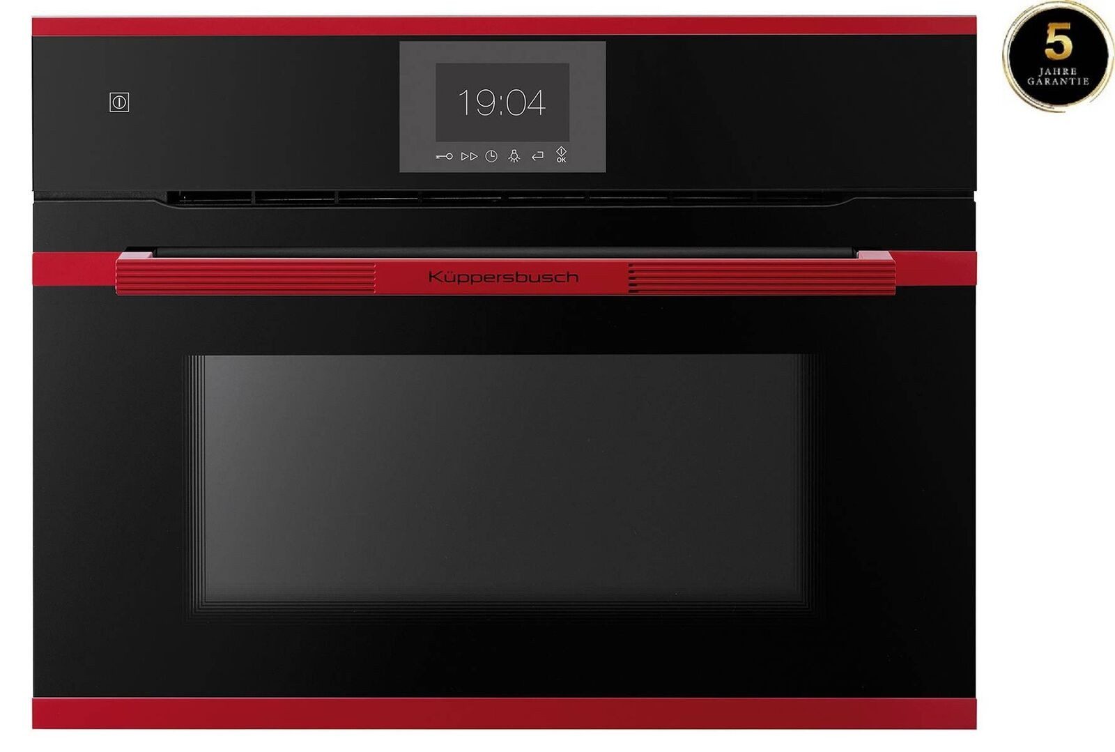 Küppersbusch Backofen mit Mikrowelle CBM6550.0SHC, COMPACT MIKROWELLEN-BACKOFEN MIT TFT DISPLAY UND BRATENTHERMOMETER