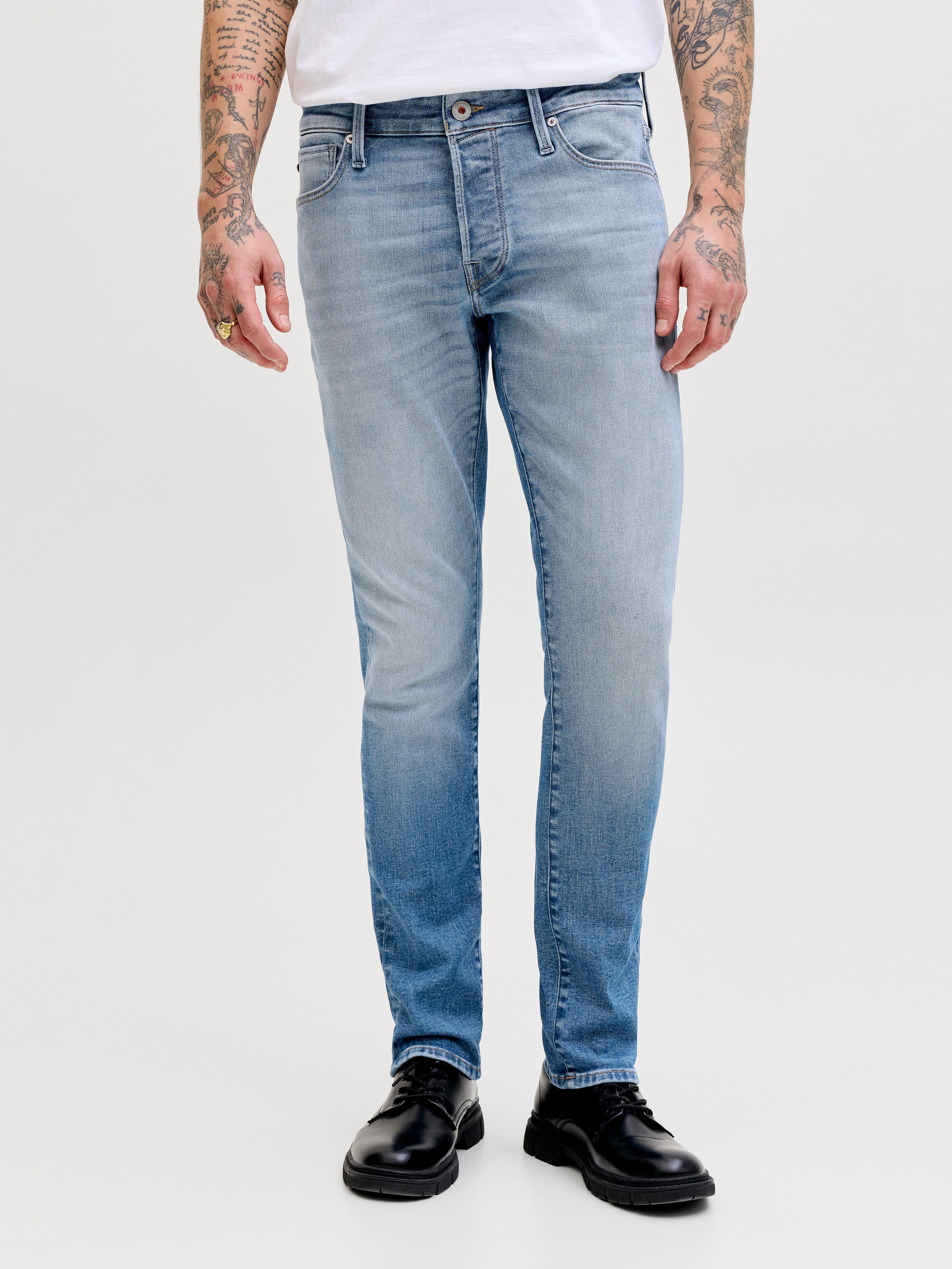 Jack & Jones Slim-fit-Jeans JJIGLENN JJICON JJ 619 50SPS NOOS Baumwollmischung, slim fit