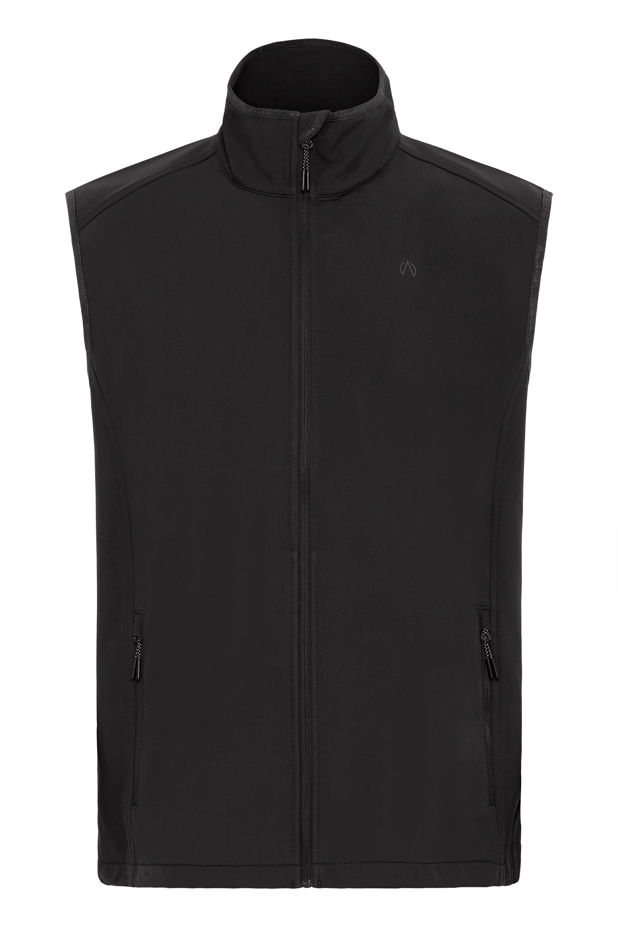 North Bend Softshellweste NBLang M Softshell W-PRO 8000 W-PRO 8.000 mit wasserdichter Beschichtung