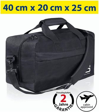 EveryDay Safari Reiserucksack Handgepäck Reisetasche für Ryanair, Eurowings etc. 40x20x25cm 20L, Leicht und einfach