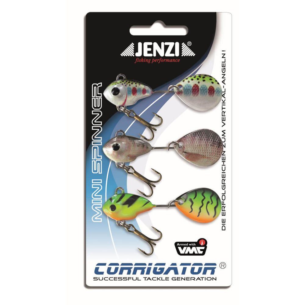 Kunstköder Jenzi Corrigator Mini Spinner Pack 12g 3Stk