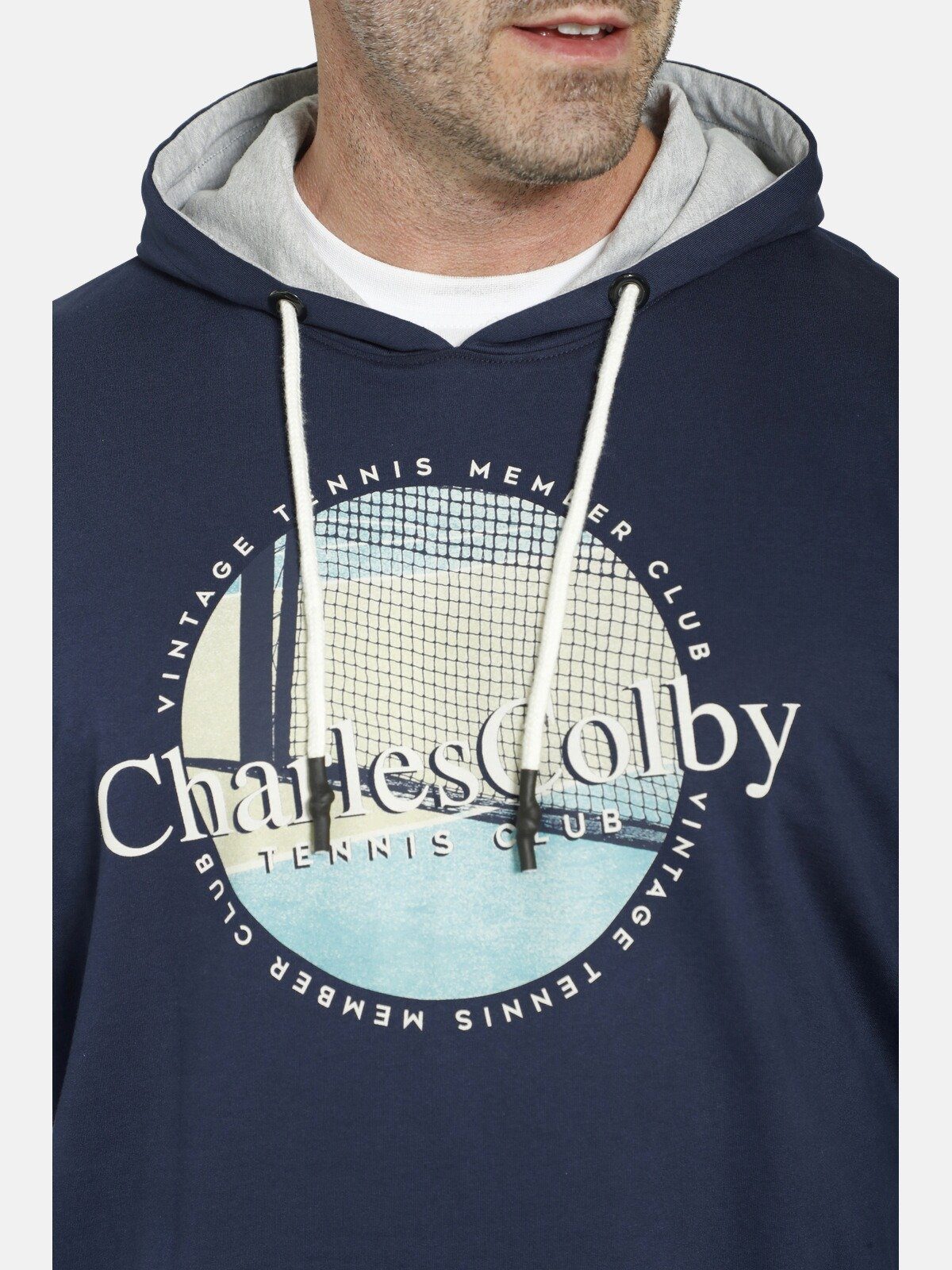 Colby +Fit Kollektion EARL Kontrastkapuze Kapuzensweatshirt Charles COLUM