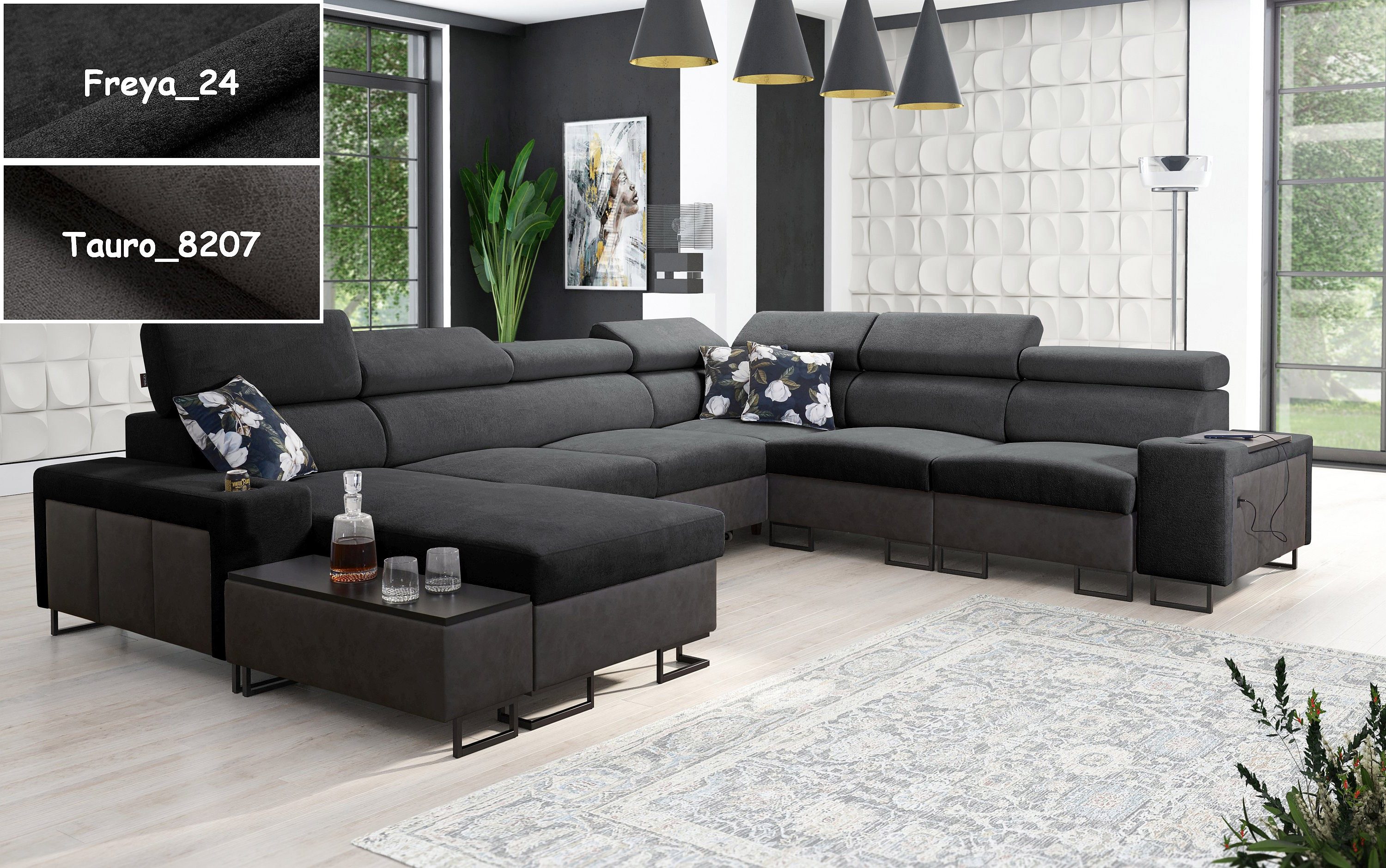 Möbel für Dich Wohnlandschaft XXL Melody günstig online kaufen