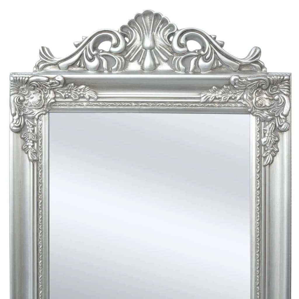 cm 160x40 Barock-Stil im Wandspiegel furnicato Standspiegel Silbern