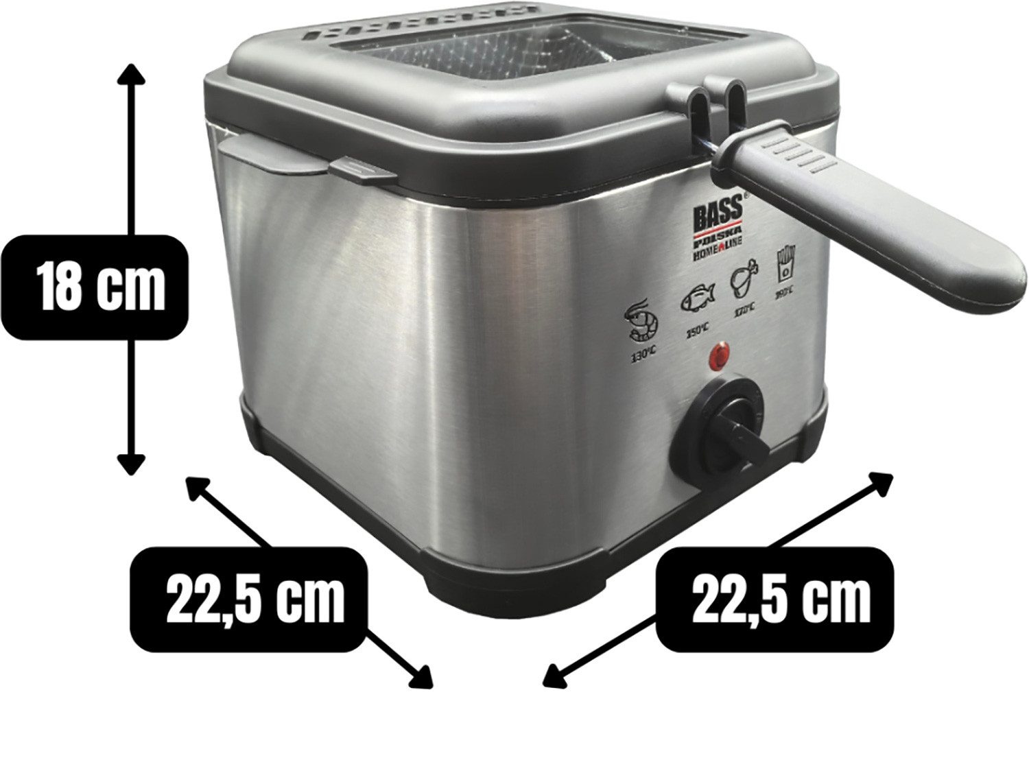 Bass Polska Fritteuse – Bild 4 von 4