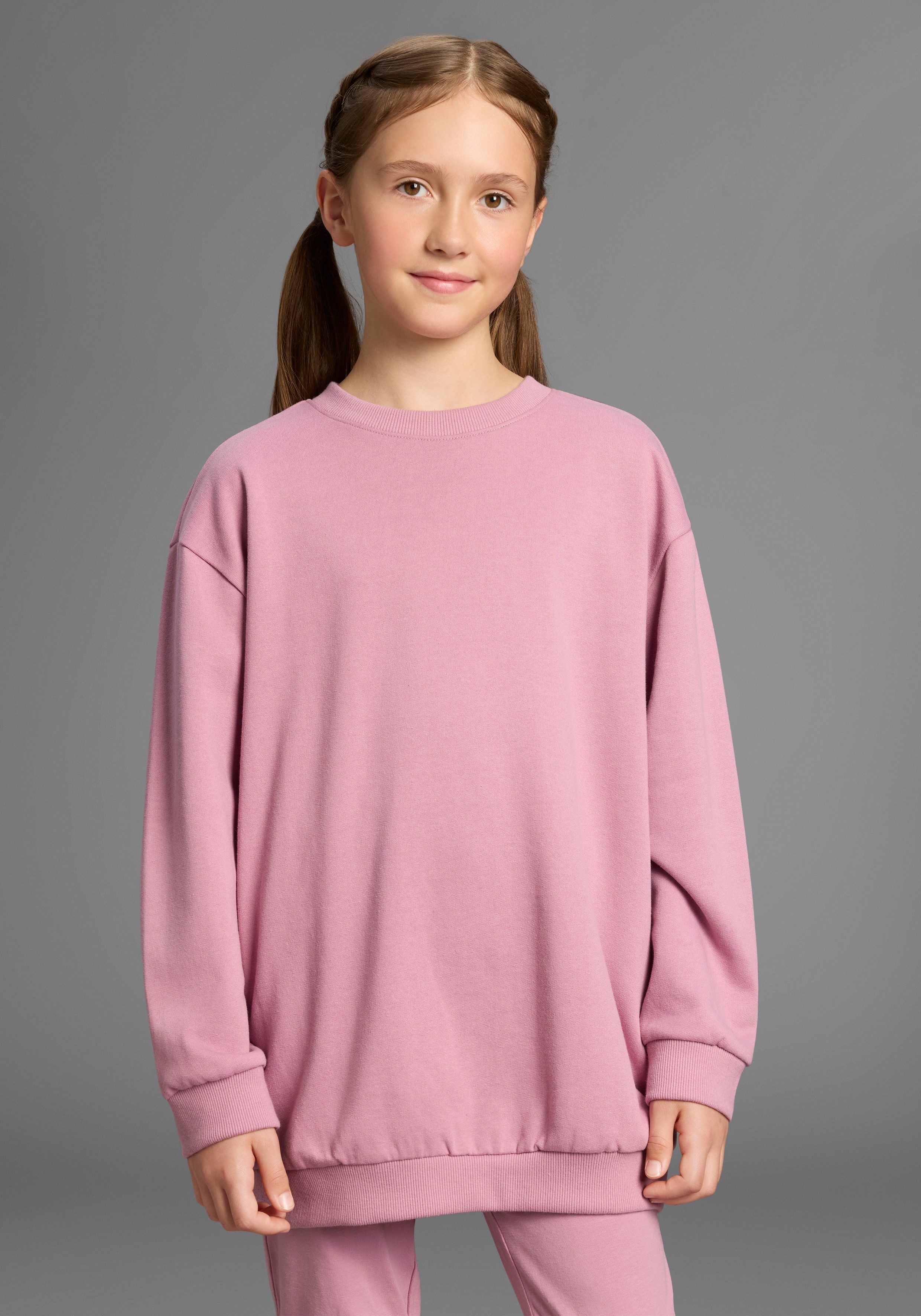 H.I.S Sweatshirt Loose fit Sweatshirt mit Rückenprint für Mädchen Ffür TEENS. Sweatshirt mit großem Rückenprint