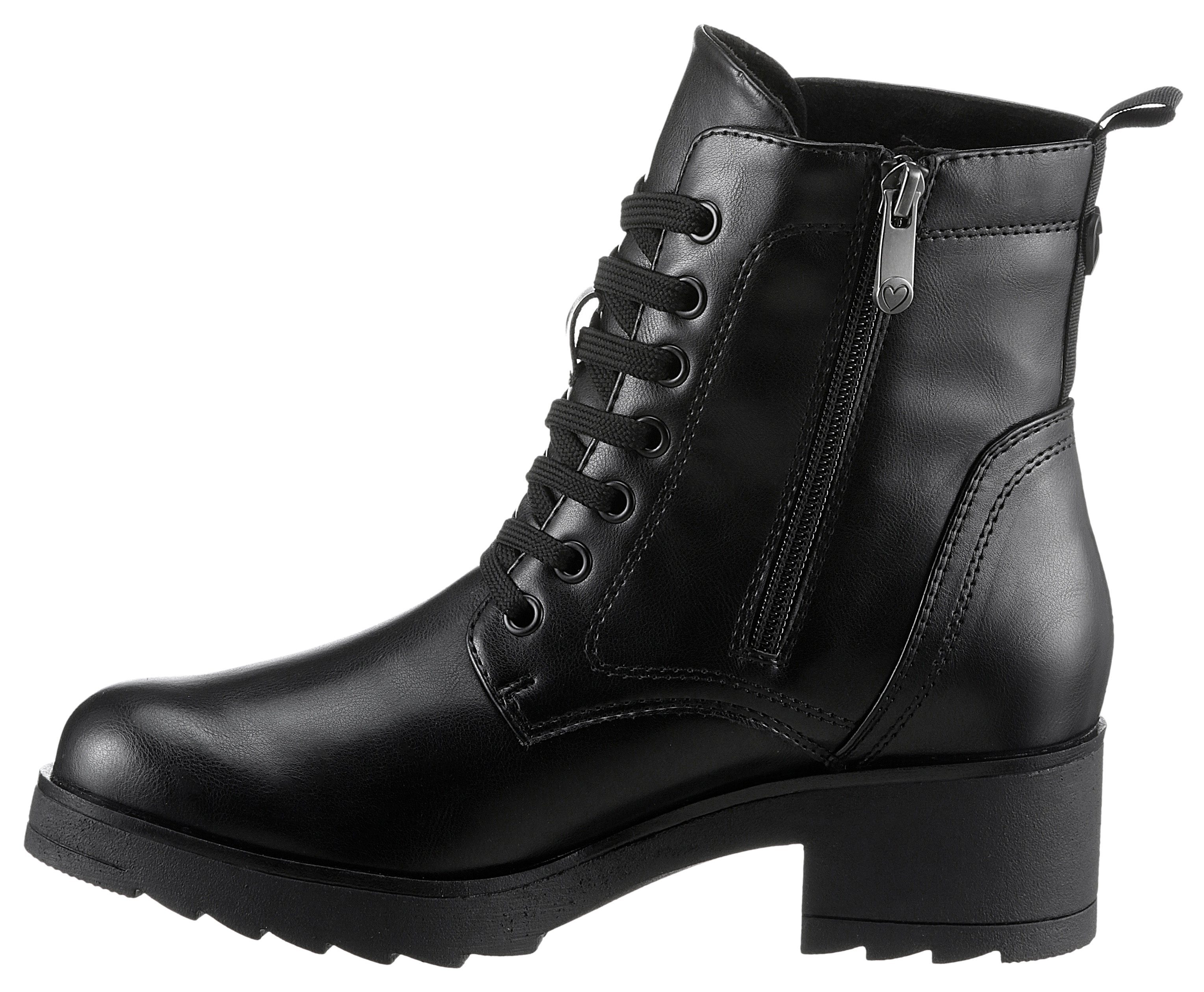 MARCO TOZZI Schnürstiefelette mit FEEL-ME Ausstattung