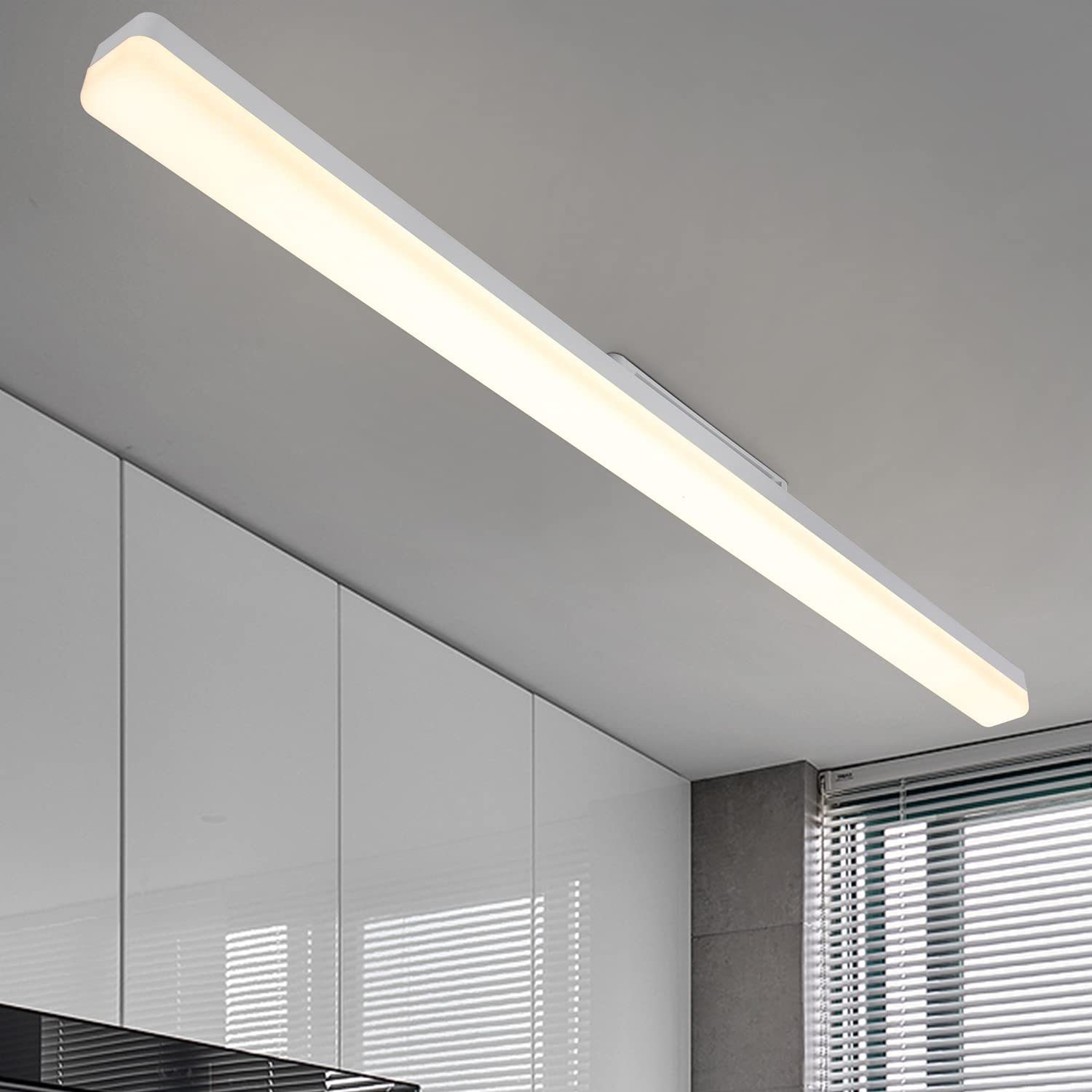 Tageslicht Tageslichtweiß Deckenleuchte integriert, fest LED LED Deckenlampe ZMH Deckenleuchte LED weiß,