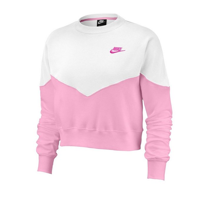 Nike Sportswear Sweater Crop Top Sweatshirt Damen