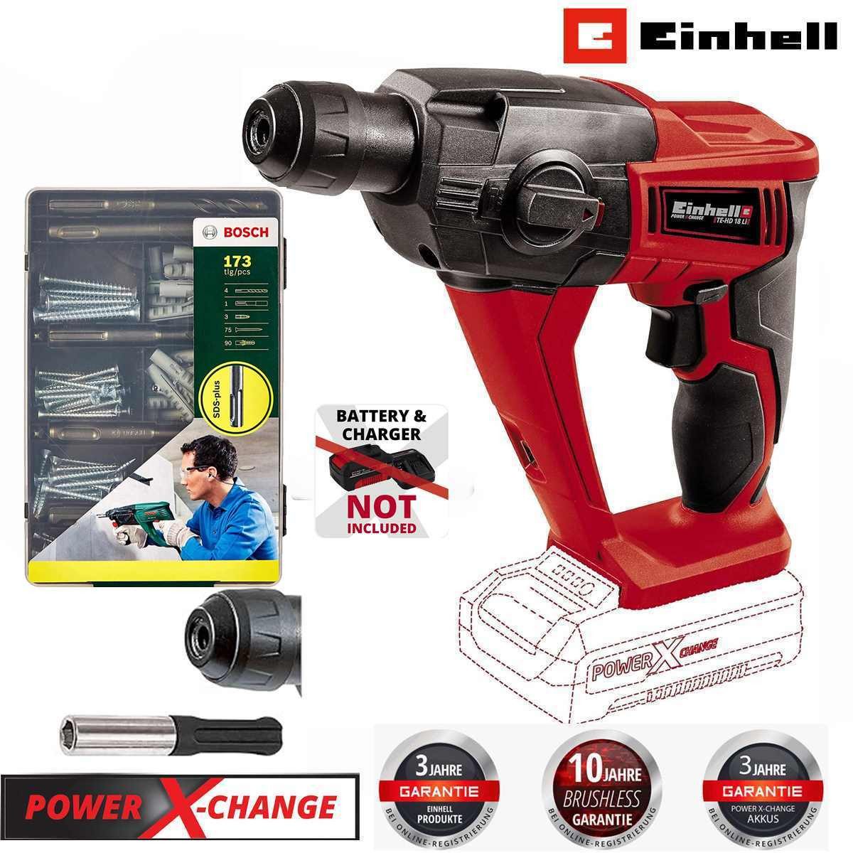 Einhell Akku-Bohrhammer Akku-Bohrhammer TE-HD 18 Li- günstig online kaufen
