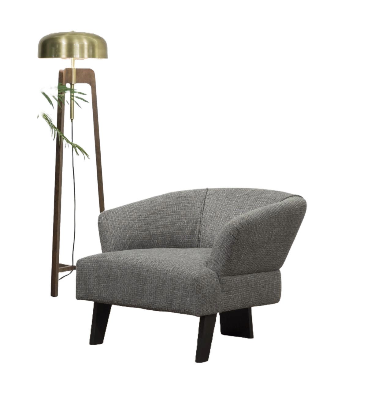Sessel Eleganter Lounge Stuhl mit bequemer Polsterung in Luxus-Design