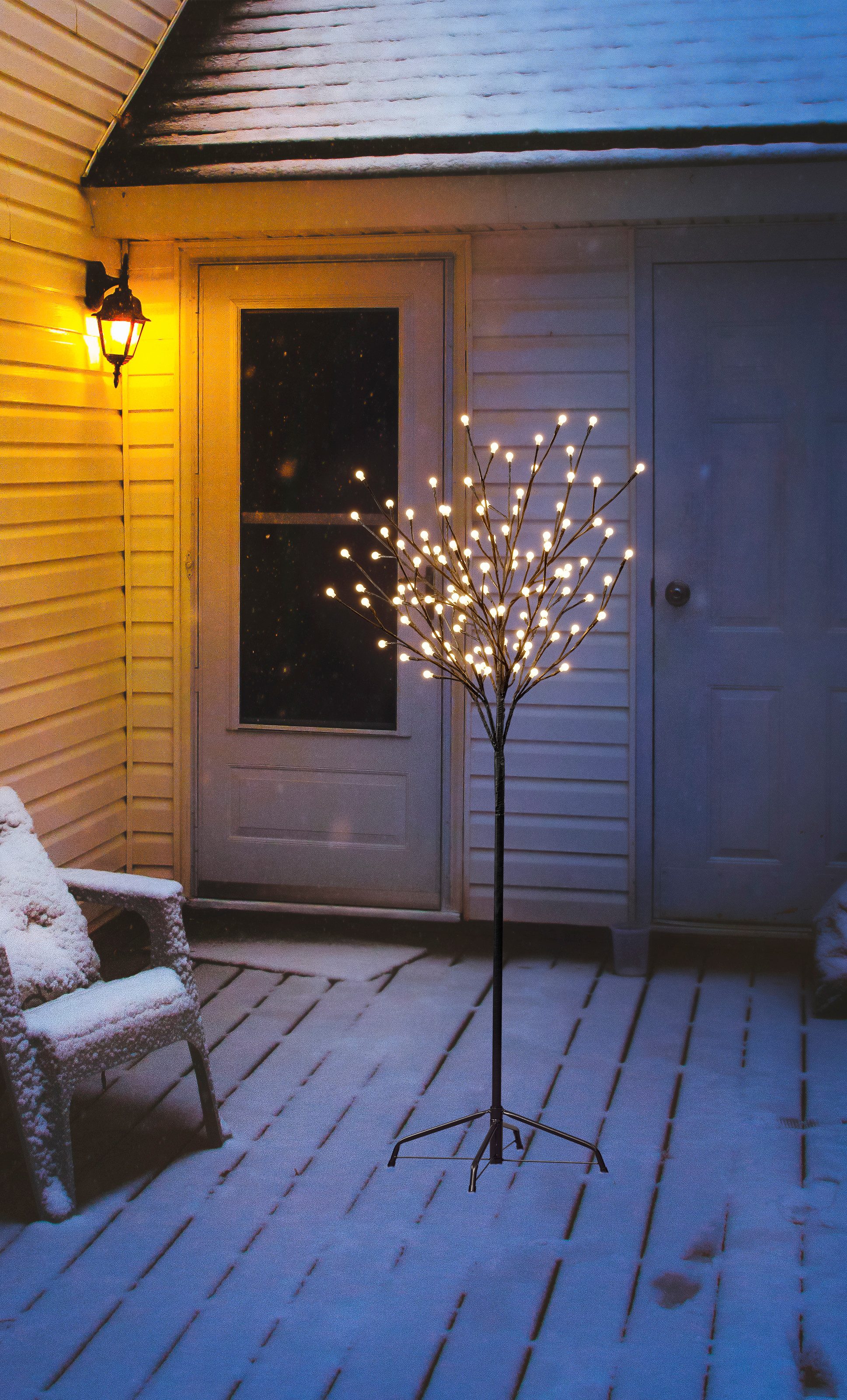 BONETTI LED Baum, LED fest integriert, Warmweiß, Weihnachtsdeko
