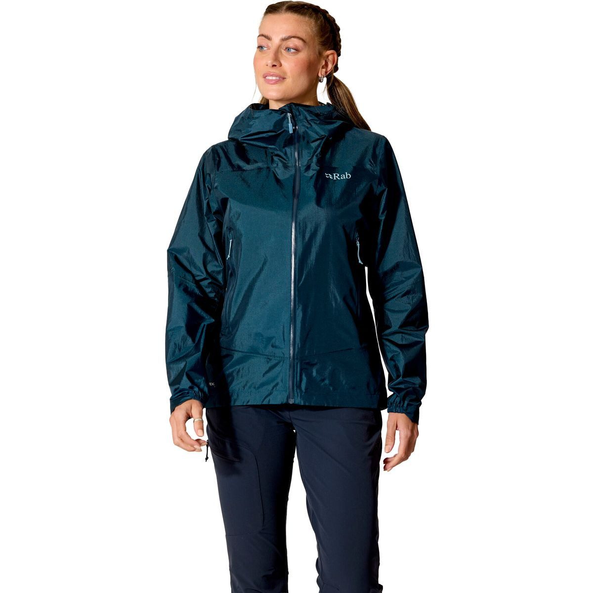 Rab Outdoorjacke Phantom Mountain Jacket Wmns Diese ultraleichte, wasserdichte Damenjacke ist ideal für Trekking