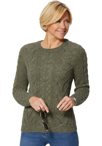 CASUAL LOOKS Пуловер с gestricktem узор
