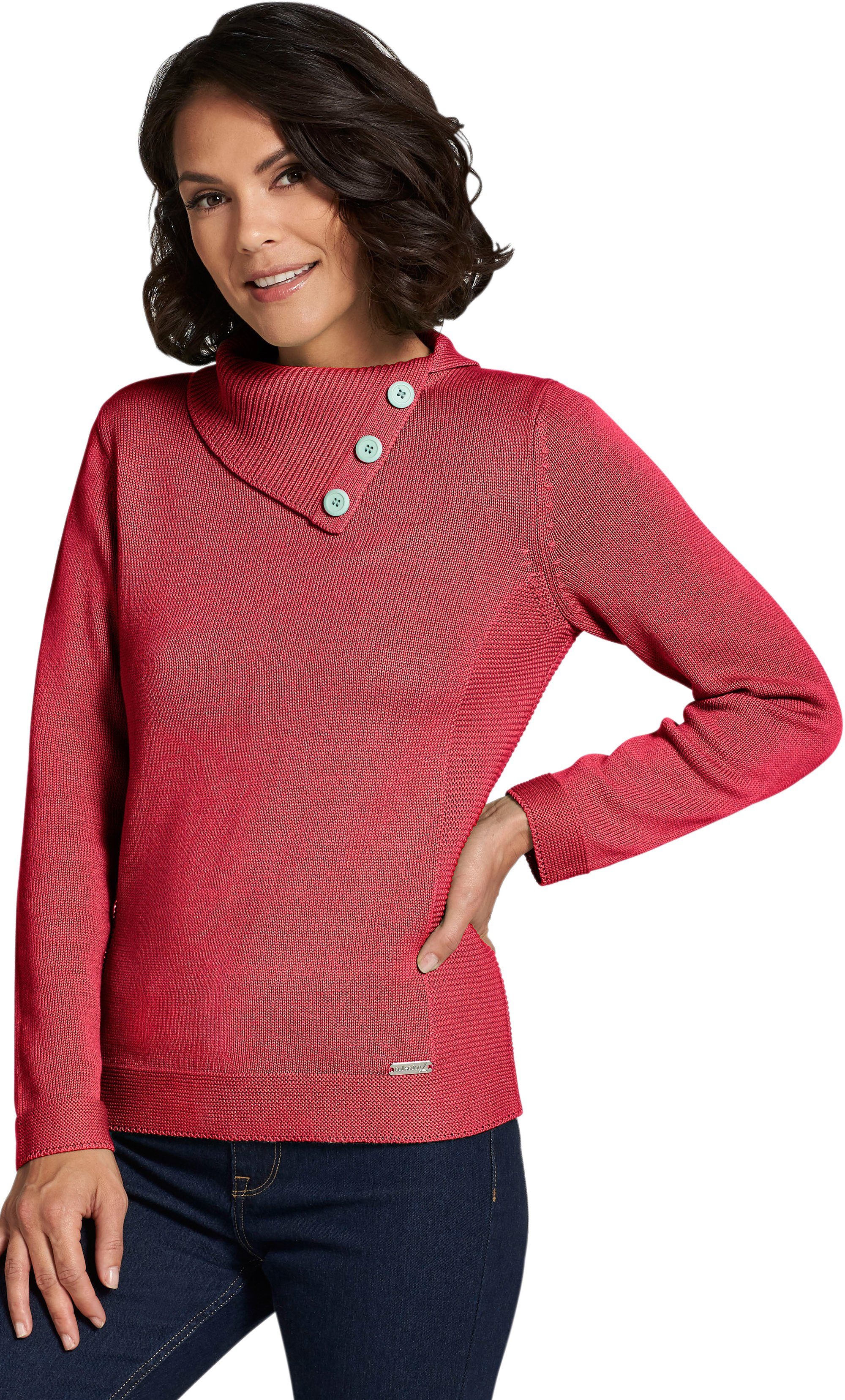 pullover mit wei�em kragen damen