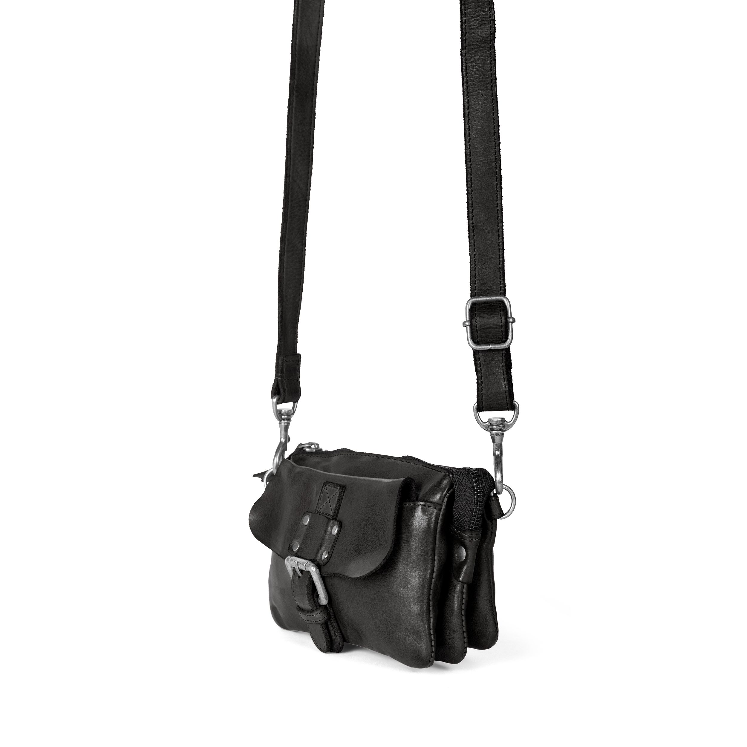 Cas8 Umhängetasche DANY – Praktische Lederhandtasche mit mehreren Fächern günstig online kaufen