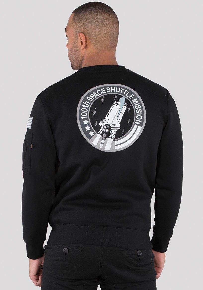 black Shuttle Industries Sweatshirt Space Alpha