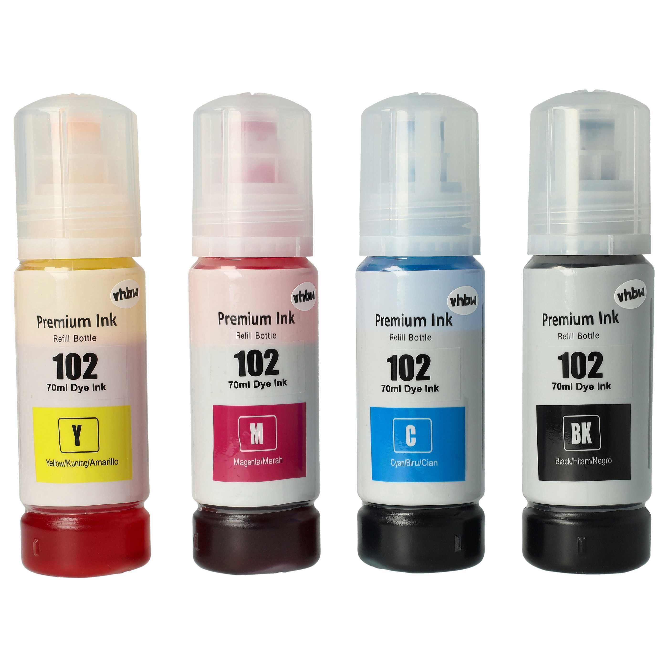 vhbw Nachfülltinte passend für Canon Pixma G4510, G4511, G3501, G3510 Tinte Nachfülltinte (für Canon, x)