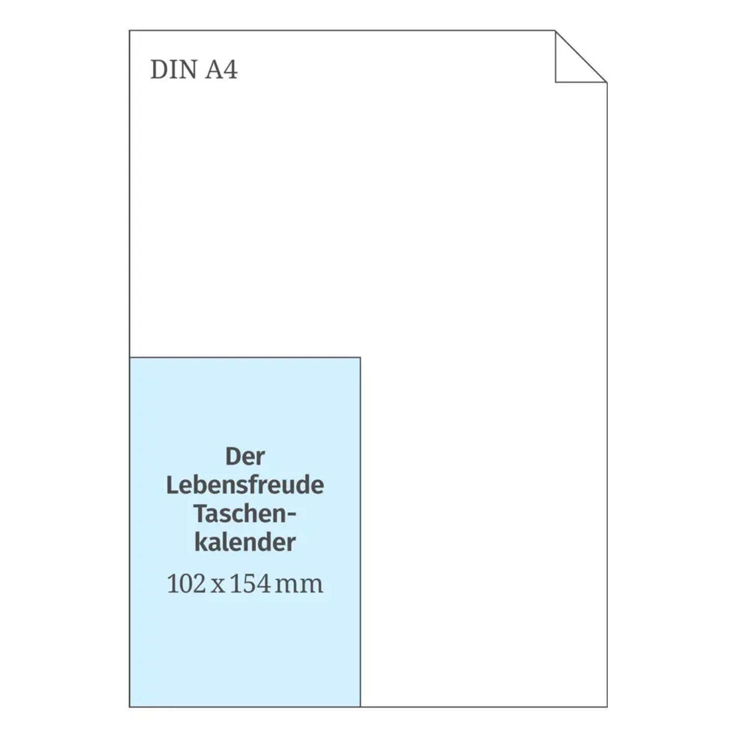 Taschenkalender Der Lebensfreude-Taschenkalender 2026
