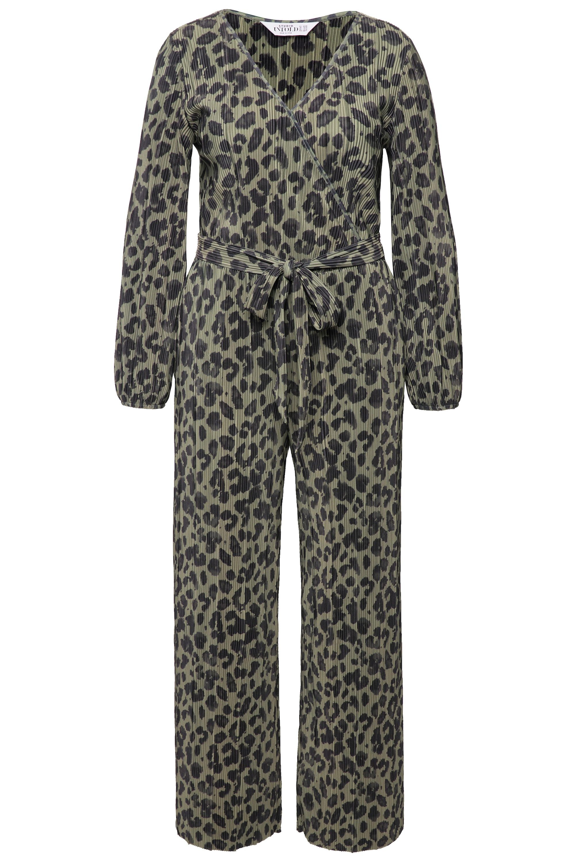 Studio Untold Maxikleid Jumpsuit Plissee Leo günstig online kaufen