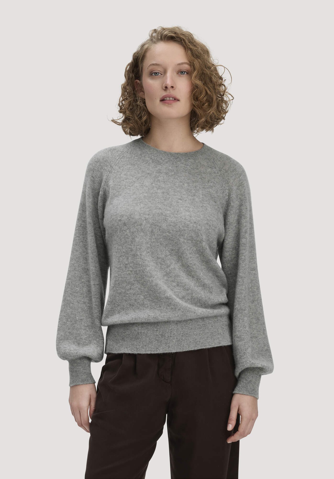 Hessnatur Strickpullover aus reinem Cashmere (1-tlg)