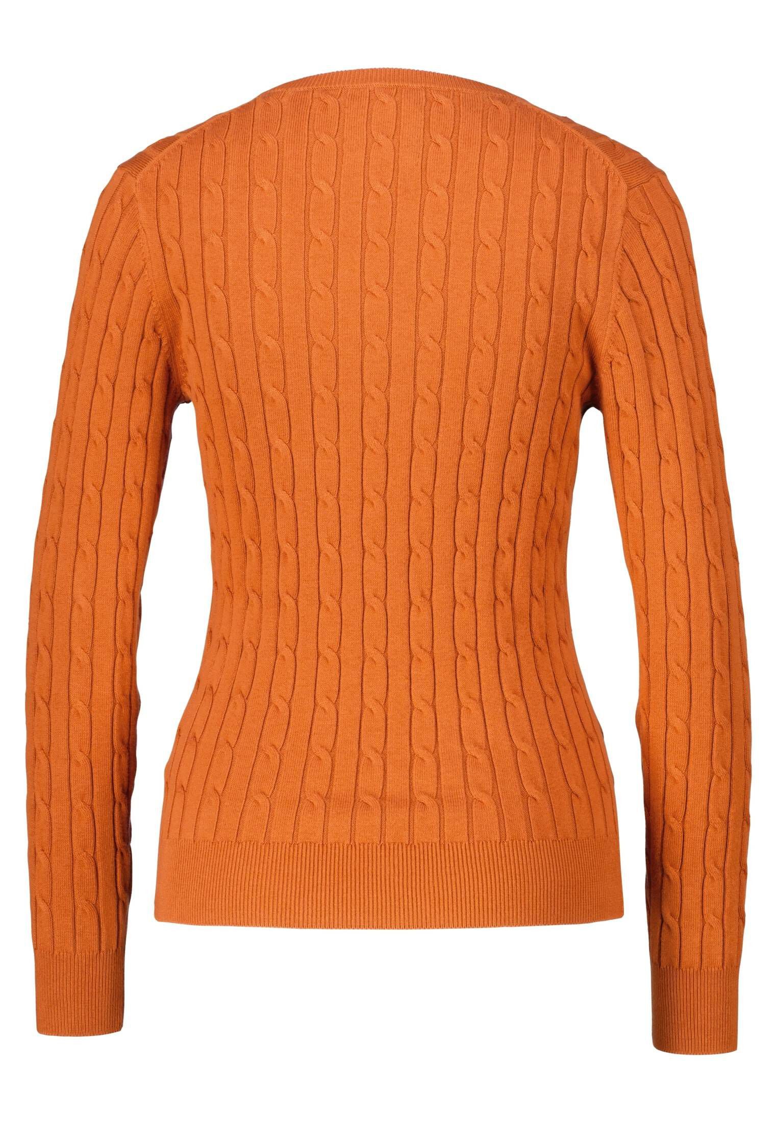 Gant Strickpullover Damen Strickpullover mit Zopfmuster günstig online kaufen