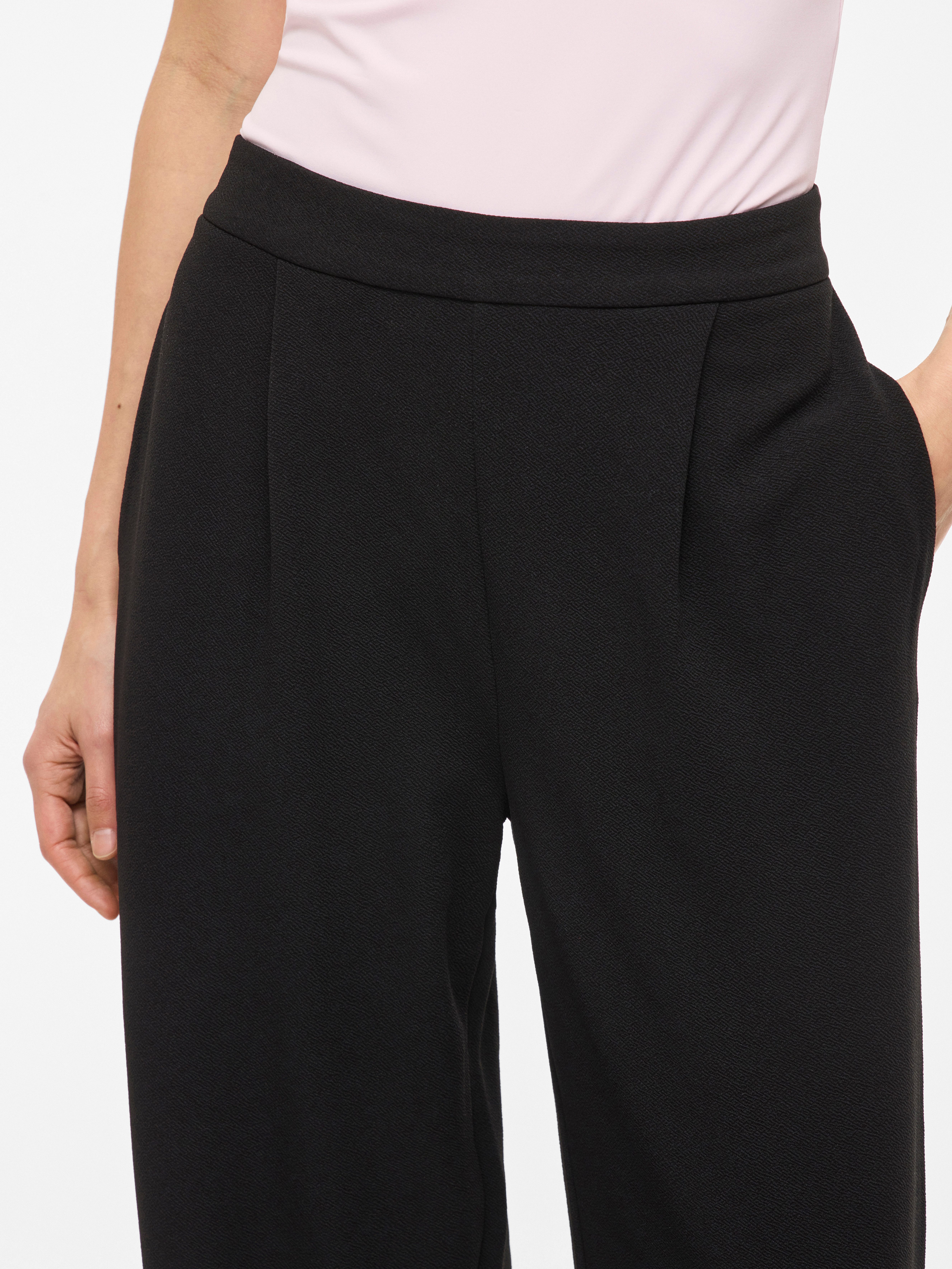 Vila Schlupfhose VIBENNE HW WIDE PLEAT JRS PANTS - NOOS Materialmix