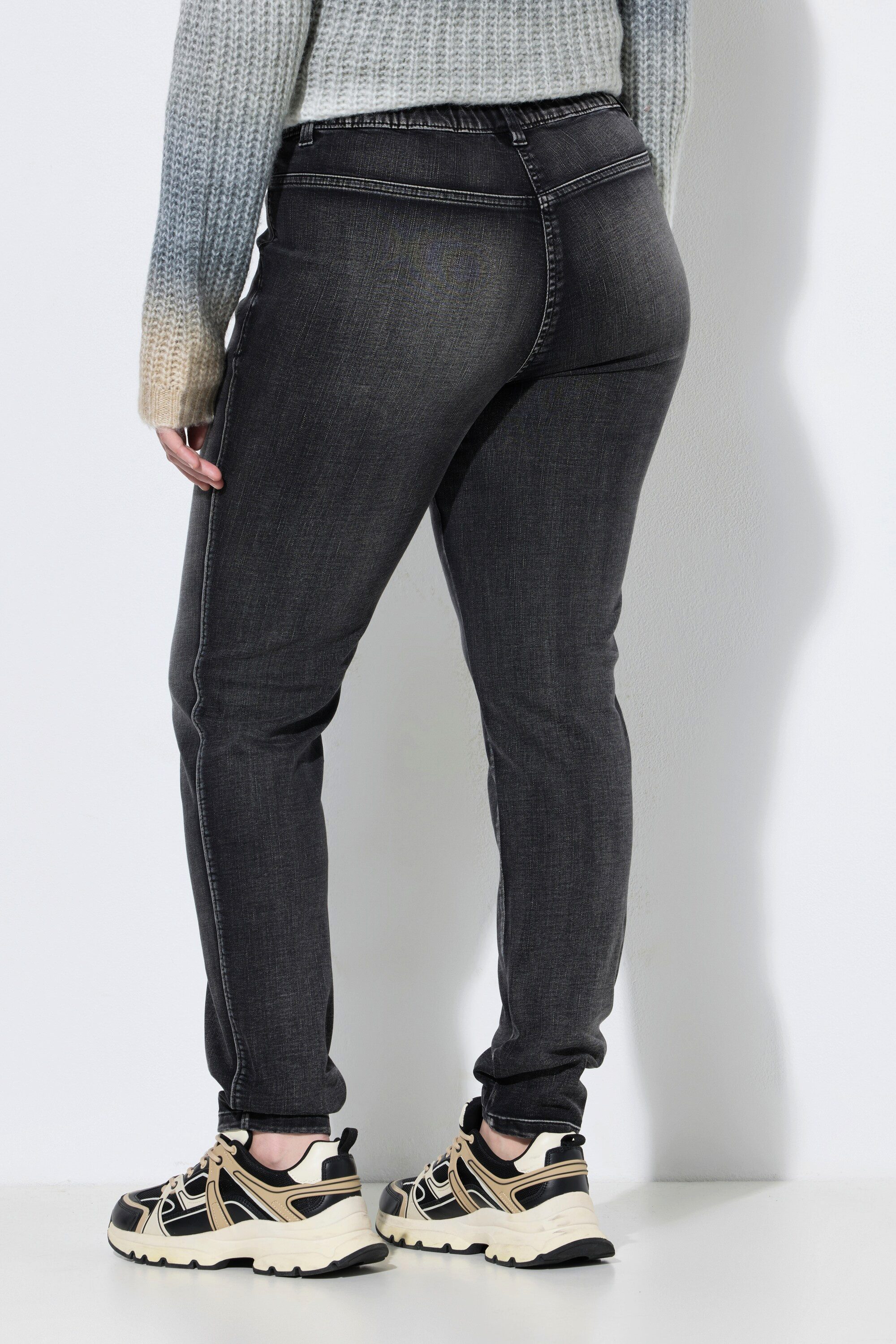 Ulla Popken Jeggings Jeggings Sienna schmales Bein Komfortbund