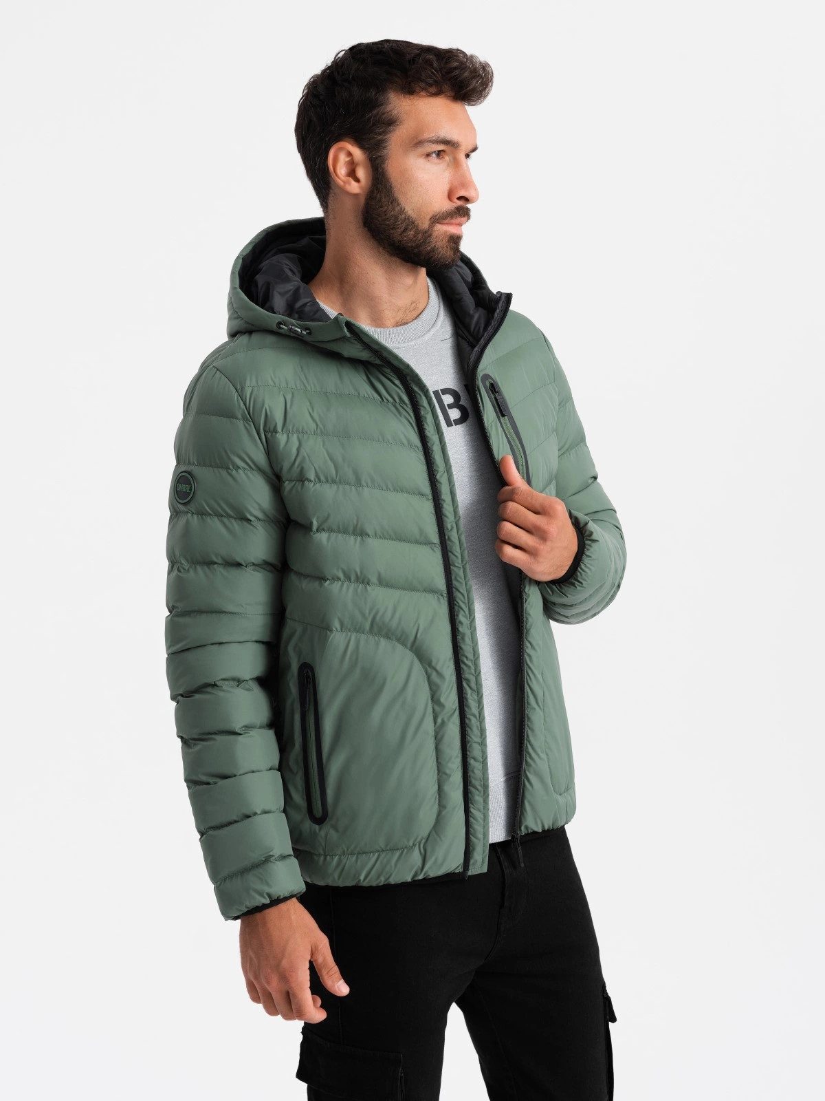 OMBRE Steppjacke Gesteppte Sportjacke für Herren günstig online kaufen