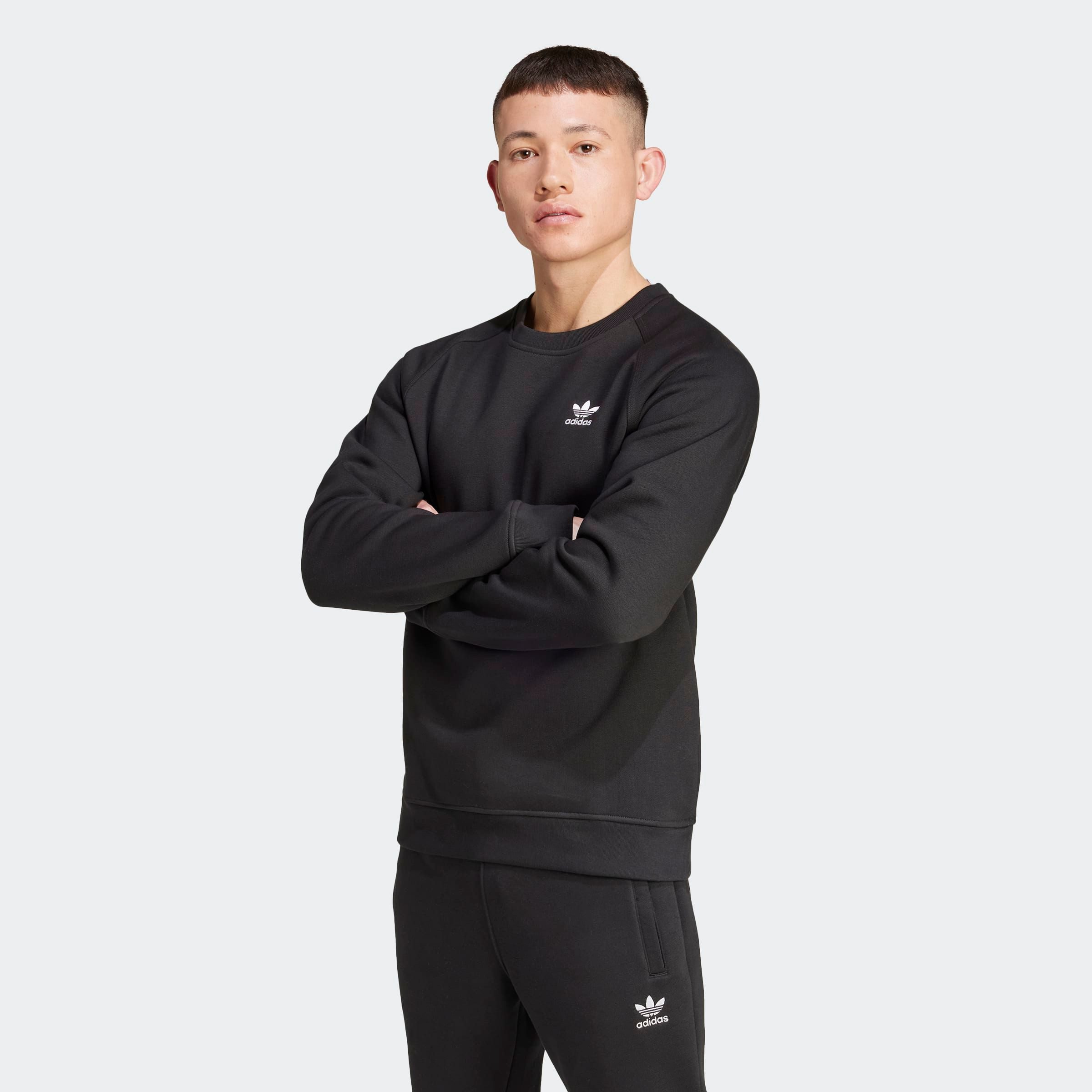 adidas Originals Sweatshirt ESS CREW Essentials Pullover, weiche Innenseite günstig online kaufen