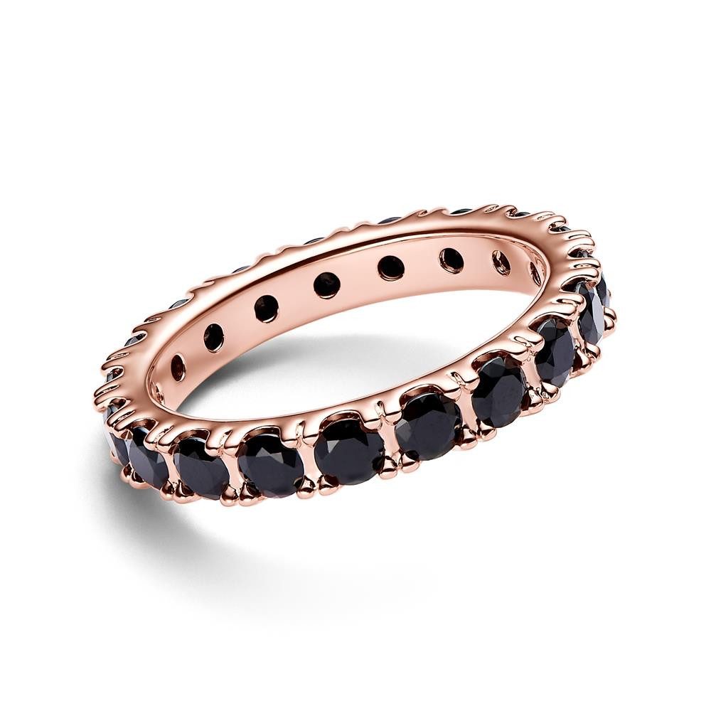 Pandora Fingerring Eternity Ring mit schwarzen Kristallen von PANDORA Timel günstig online kaufen