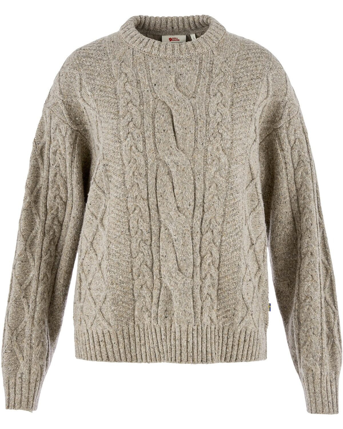 Fjällräven Strickpullover Damen Pullover Övik Cable Knit