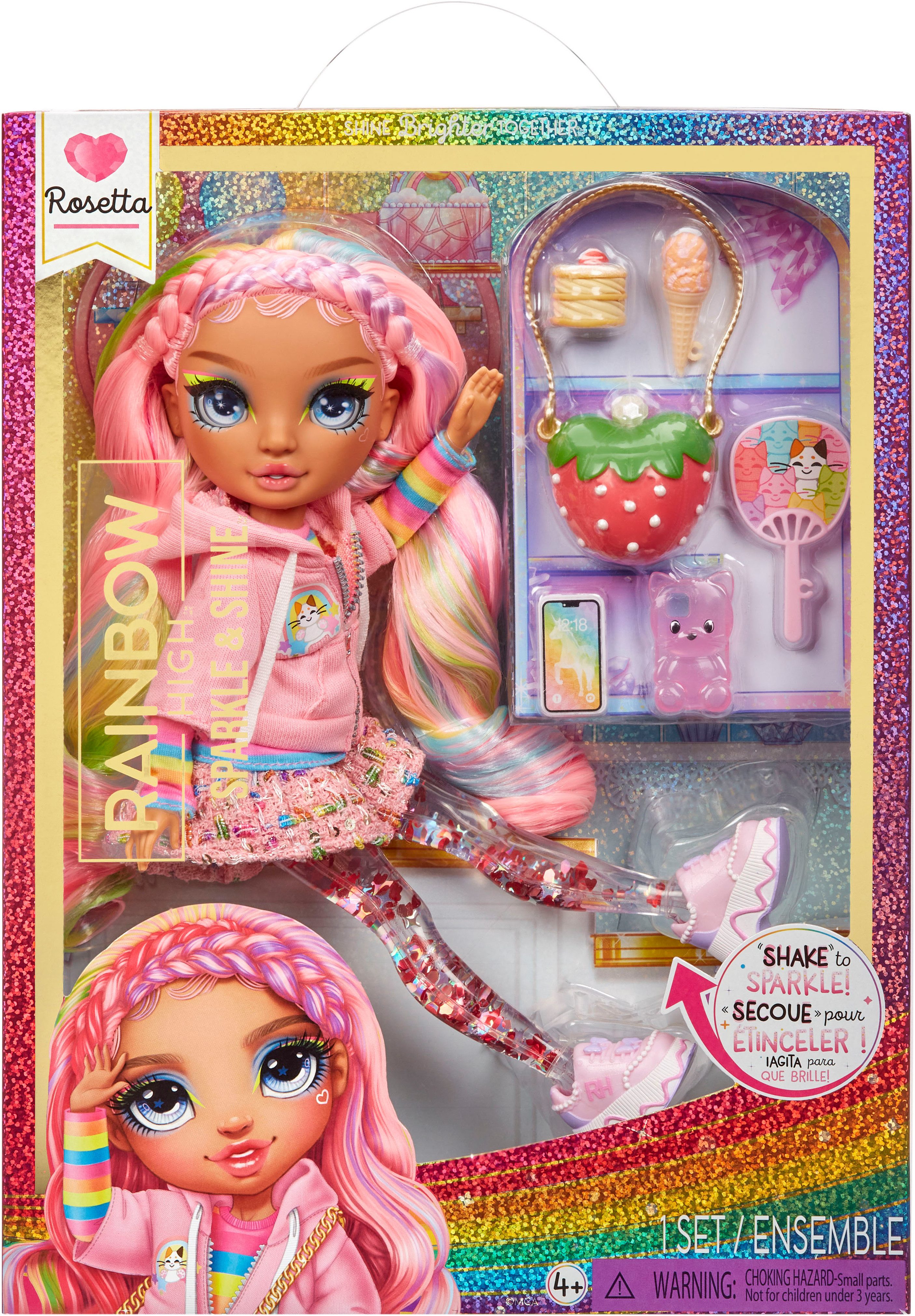Rainbow High Anziehpuppe Rainbow High Sparkle & Shine Fashion Dolls - ROSET günstig online kaufen