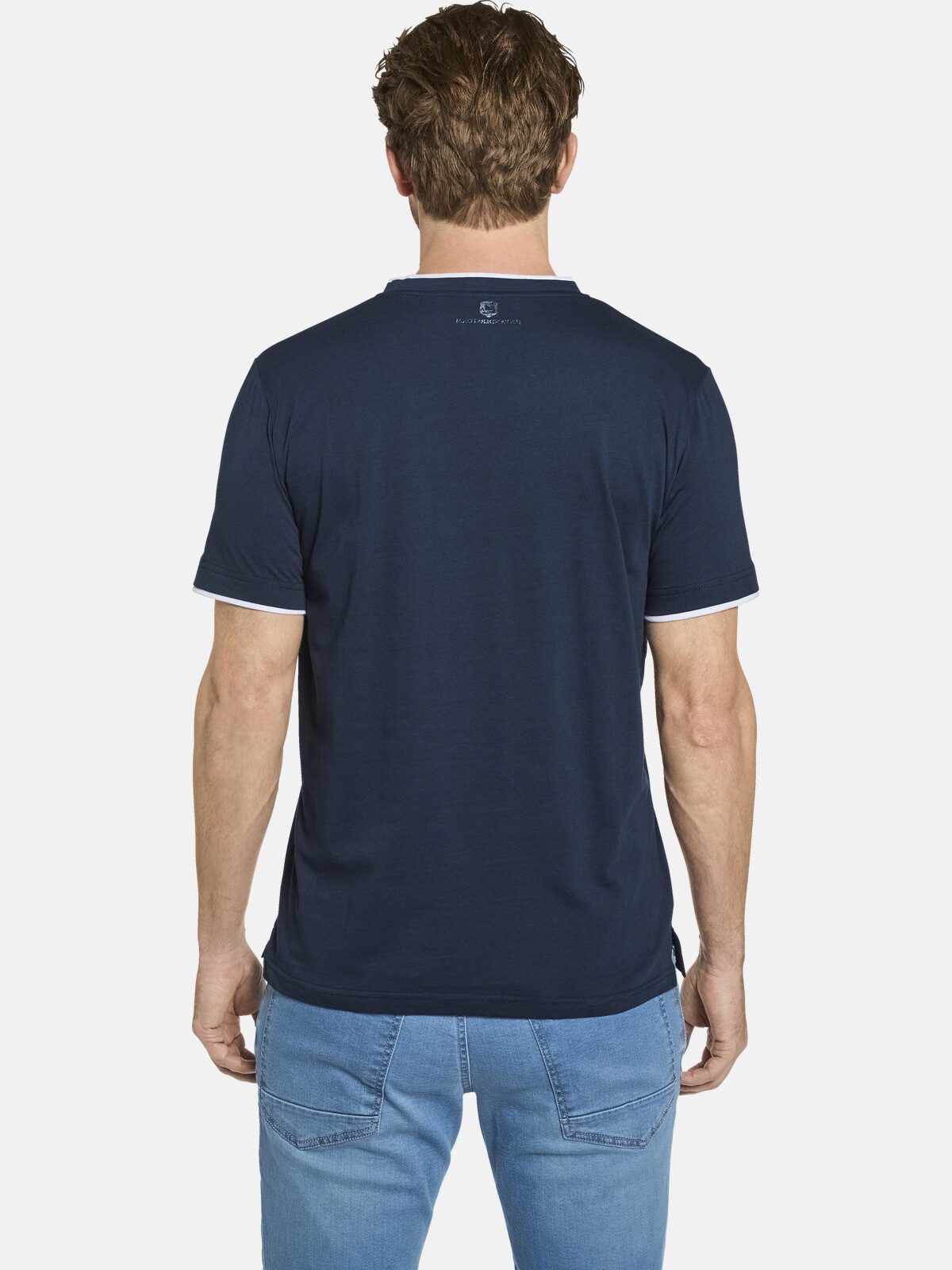 Jan Vanderstorm T-Shirt FLEMMING mit nordischem Aufdruck