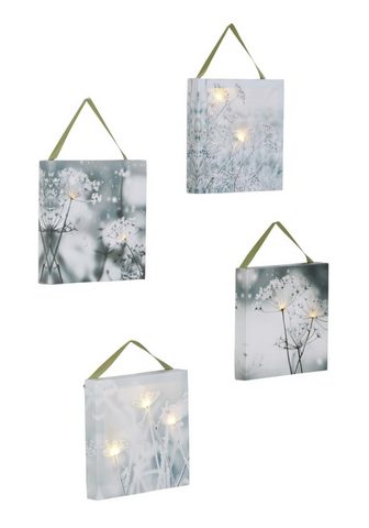 LED картина 4 шт. набор с vereisten Bl...