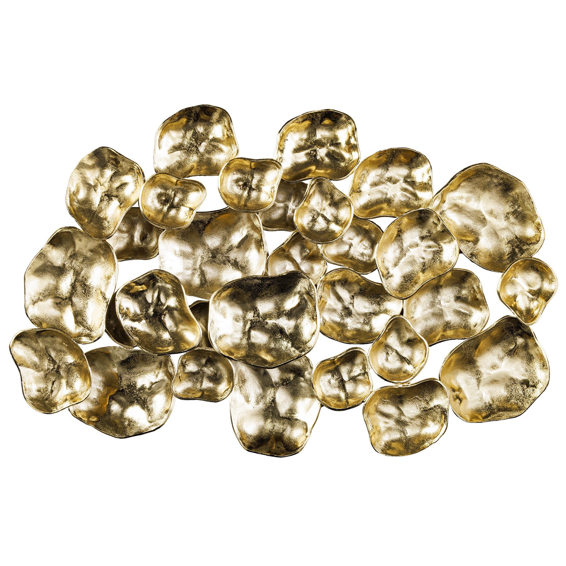 riess-ambiente Wanddekoobjekt VARIATION 105cm gold · handmade Dekoobjekt au günstig online kaufen