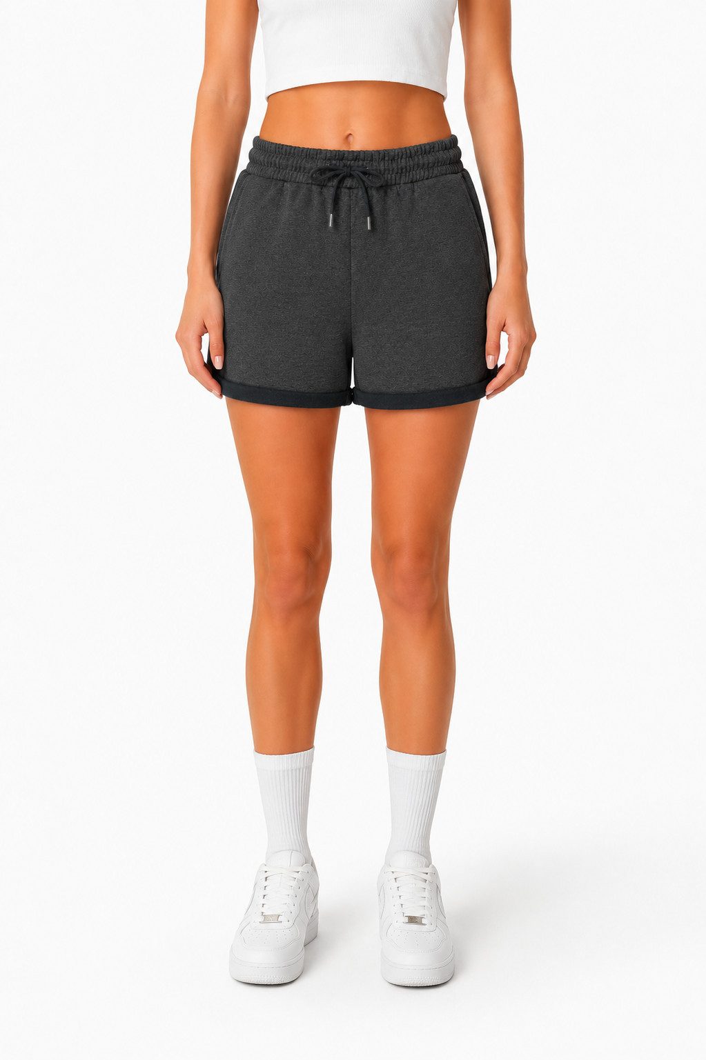 Sweatshorts Kurze Hose Damen Shorts