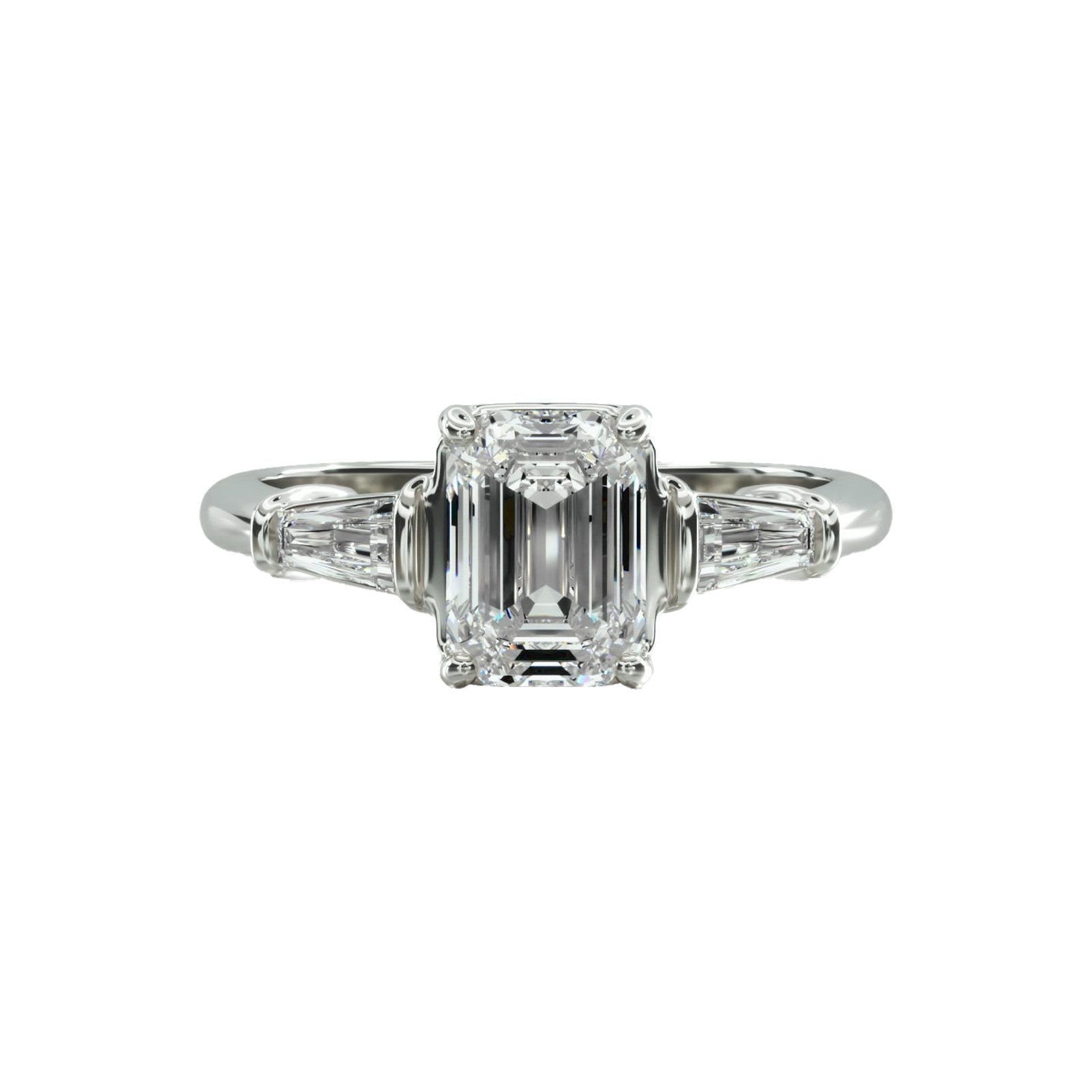 Jumpeak Diamantring Verlobungsring,Lab Grown Diamant Ring,Diamant Ring Damen,Diamond, 1ct D Vs1 2ex,Ehering,Mutter tochter Geschenk,Geschenk für Frau