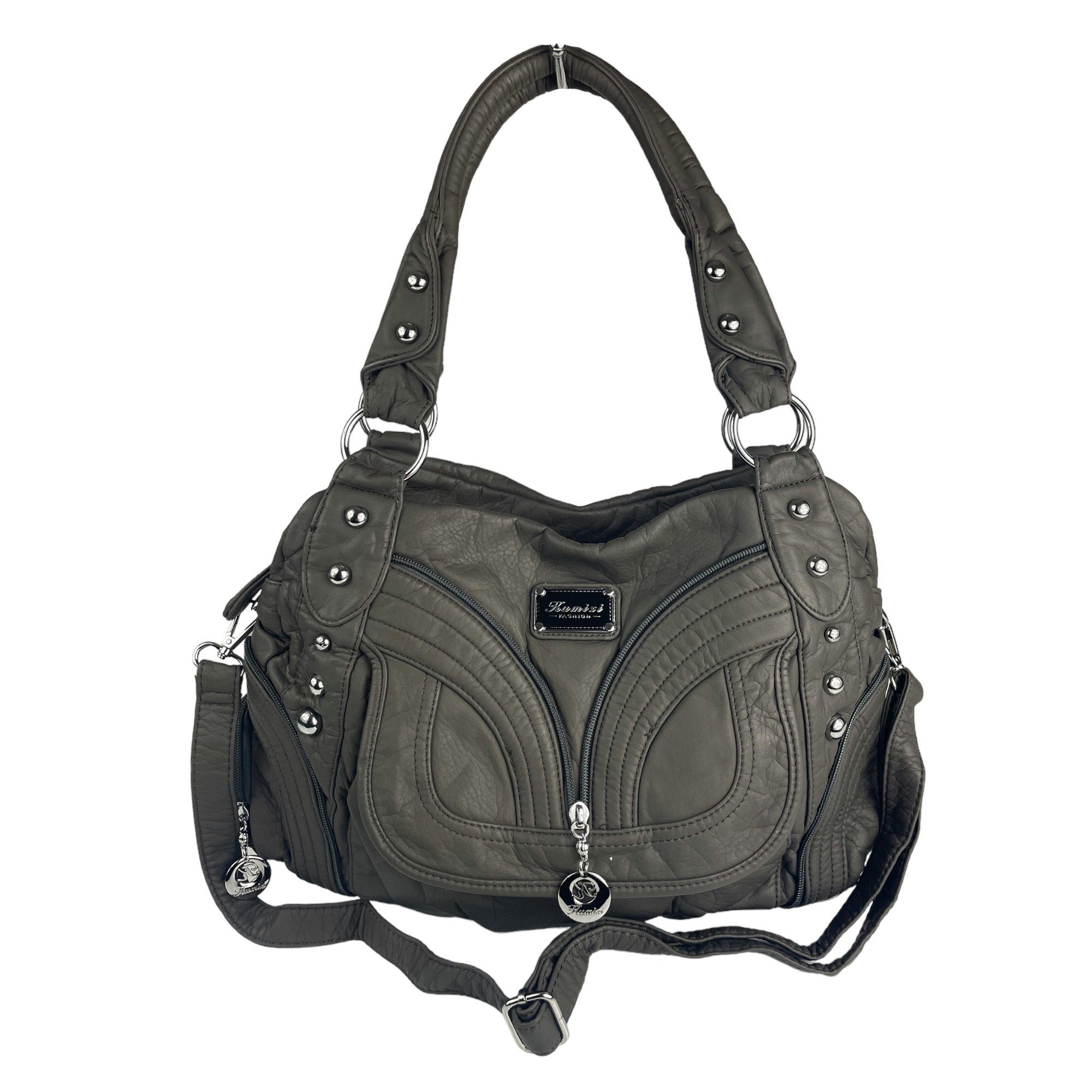 Taschen4life Schultertasche klassische Damen Handtasche AK1168, günstig online kaufen