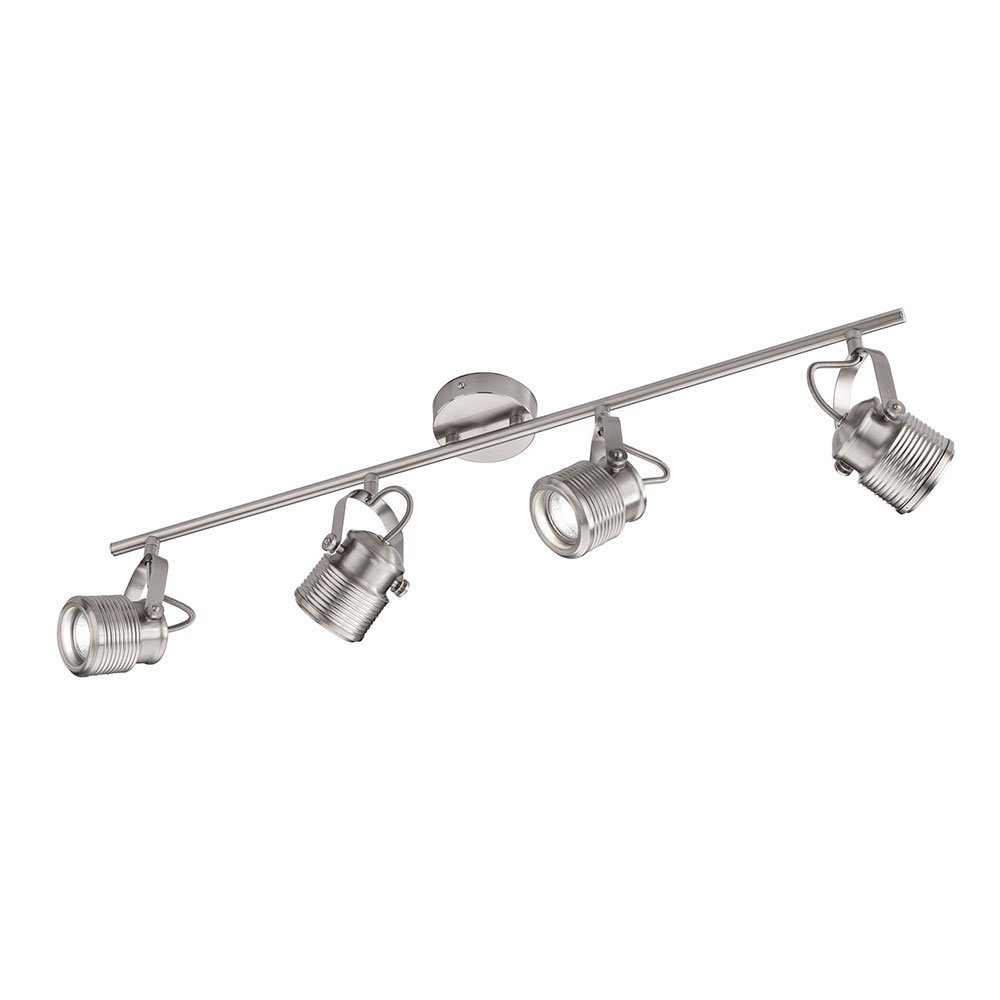 WOFI Deckenspot, Leuchtmittel nicht inklusive, Deckenleuchte Deckenlampe verstellbar 4 Flammig GU10