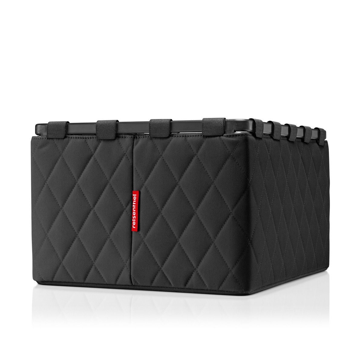 REISENTHEL® Aufbewahrungskorb framebox L frame rhombus black, framebox L