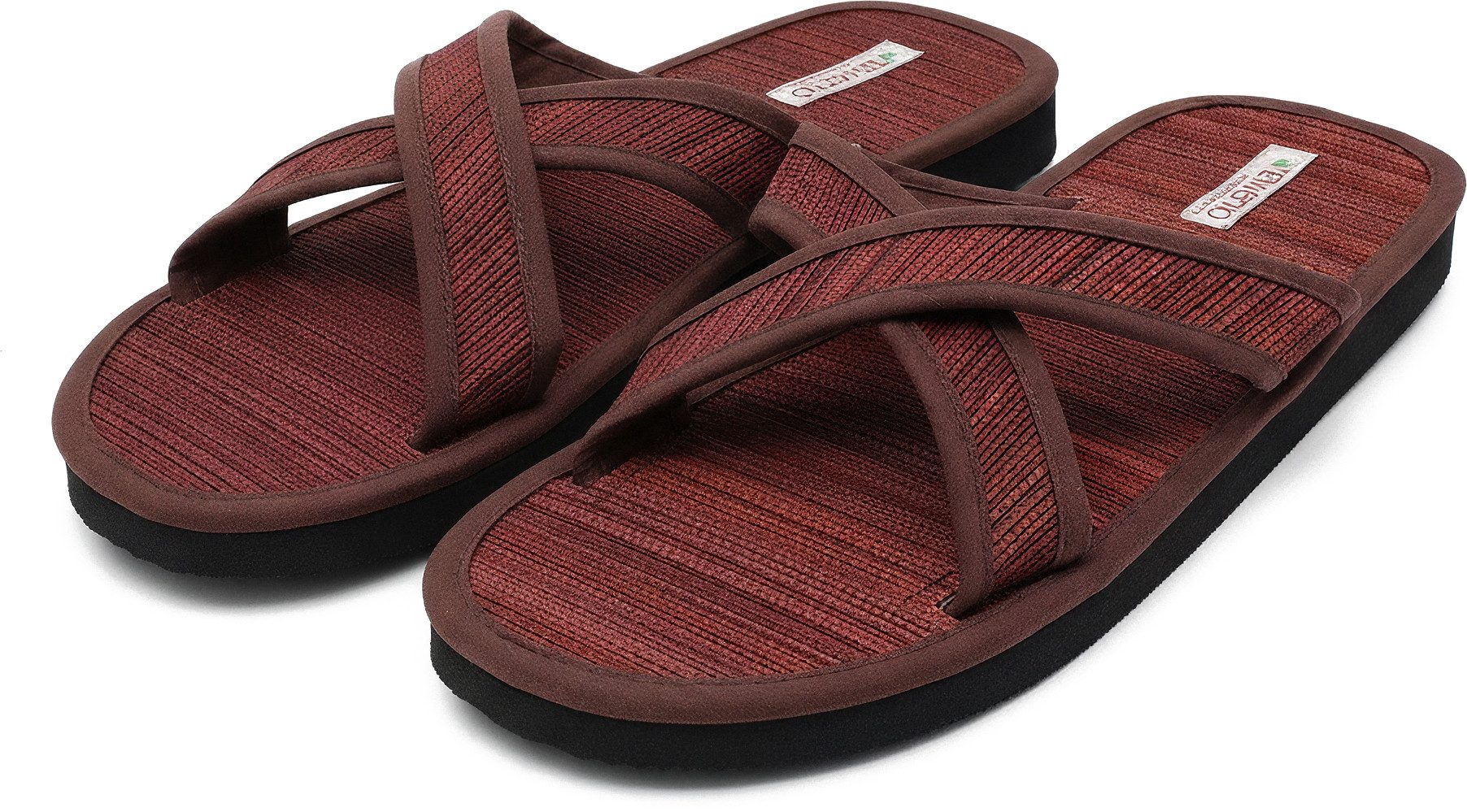 Nawemo Zimtlatschen Nawemo "Noblesse", braun Hausschuh